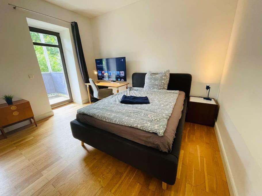 Charmante Wohnung Im Gruenen Leipzig Ngoại thất bức ảnh